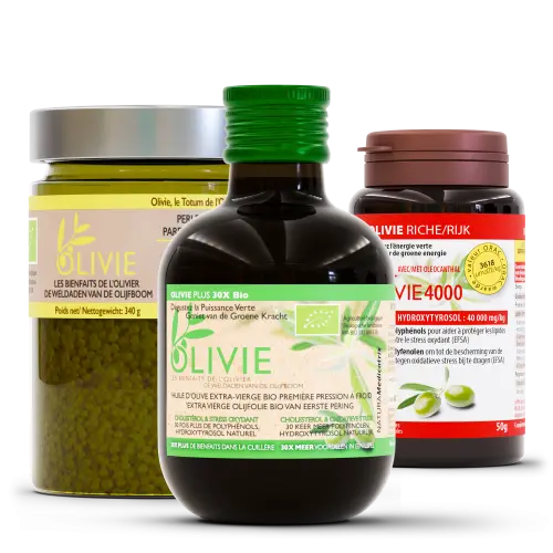 Pack Olivie - Nos huiles d’olive puissantes en anti-oxydants
