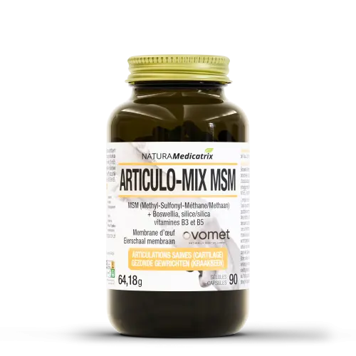 Articulo-Mix MSM — 90 gélules — Brevet Ovomet®