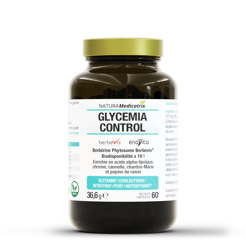 Glycemia control - 60 gélules - NATURAMedicatrix