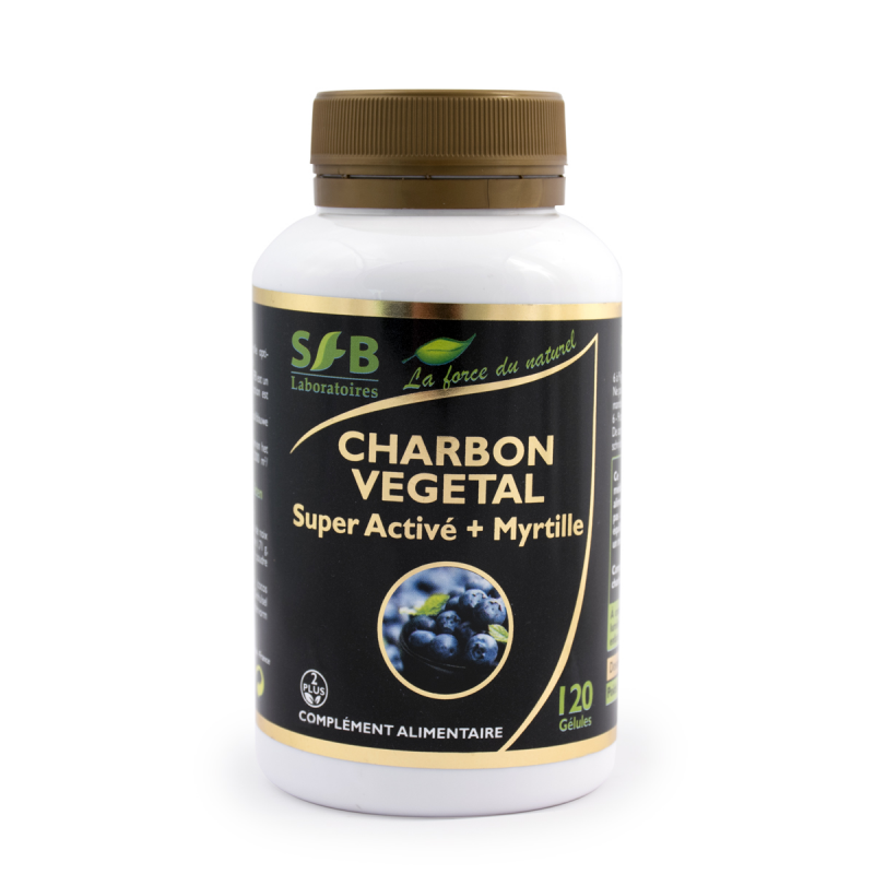 Charbon Végétal Super Activé + Psyllium bio