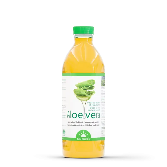 Bio aloë vera-sap (met pulp) - 1 L - Dr. Jacob's®