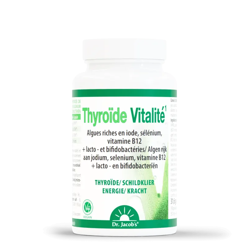 Schilddrüse Vitalität - Natürliches Jod & Selen - Dr. Jacob's®