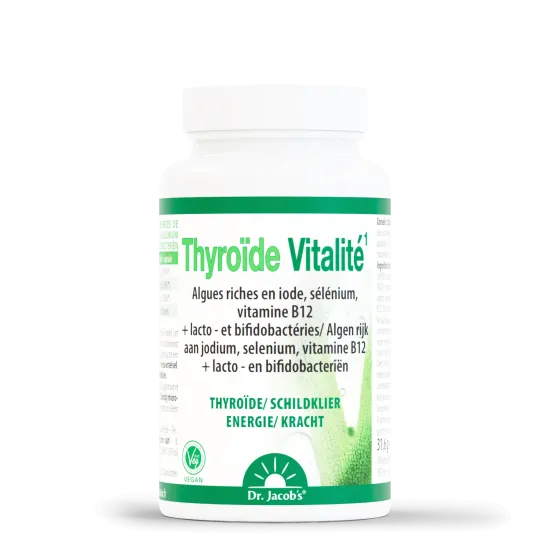Schildklier Vitaliteit - Natuurlijk jodium & selenium - Dr. Jacob's®