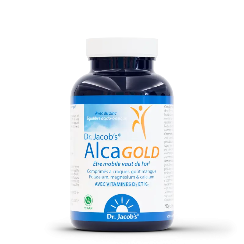 AlcaGOLD - Équilibre acido-basique - 126 comprimés à croquer