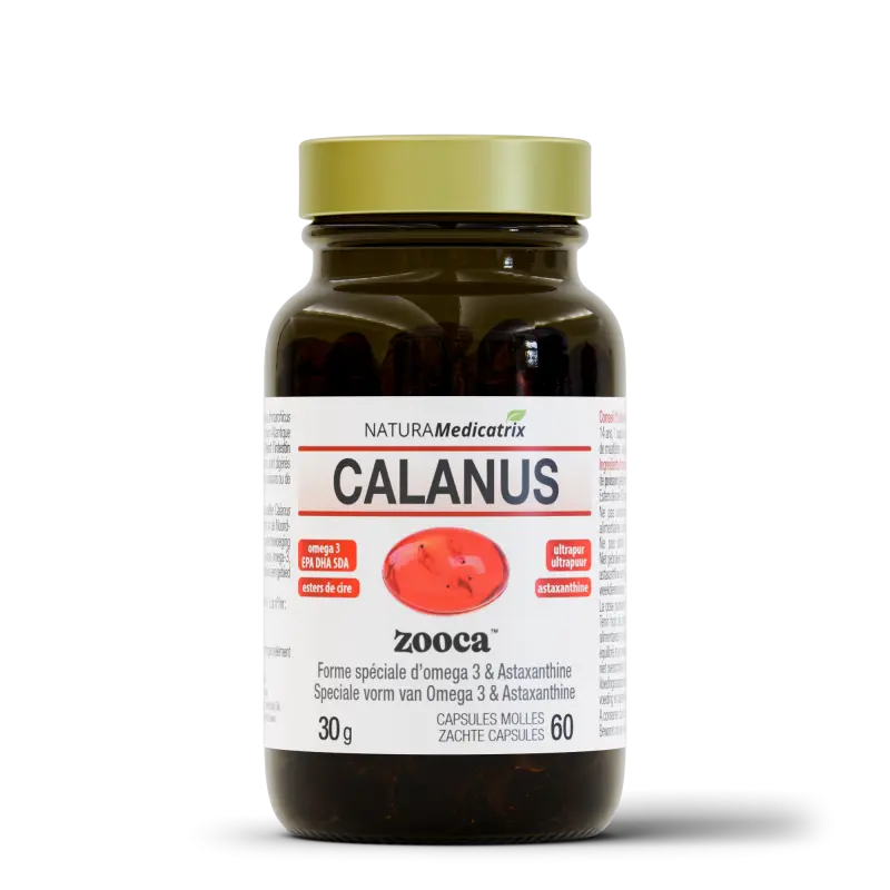 Huile de Calanus - 60 gélules - DHA/EPA/SDA marin