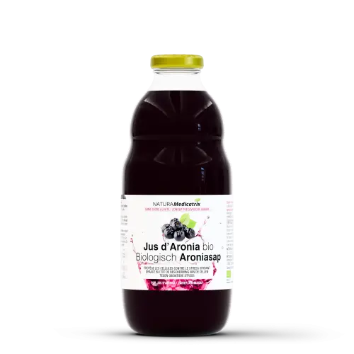 Jus d'Aronia bio - 1L - NATURAMedicatrix