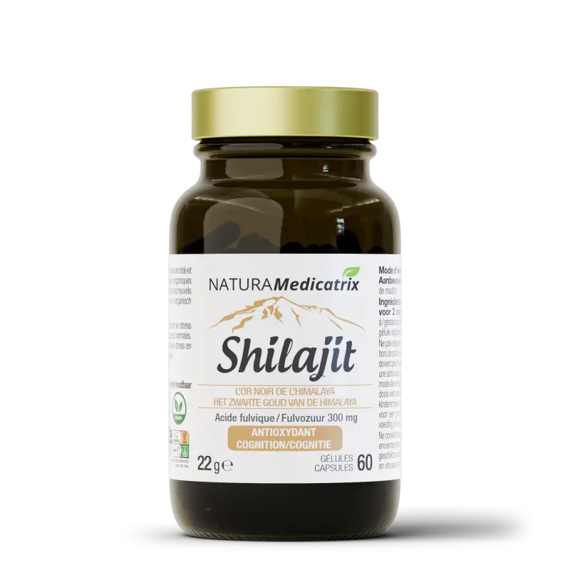 Shilajit - 60 gélules - Acide fulvique