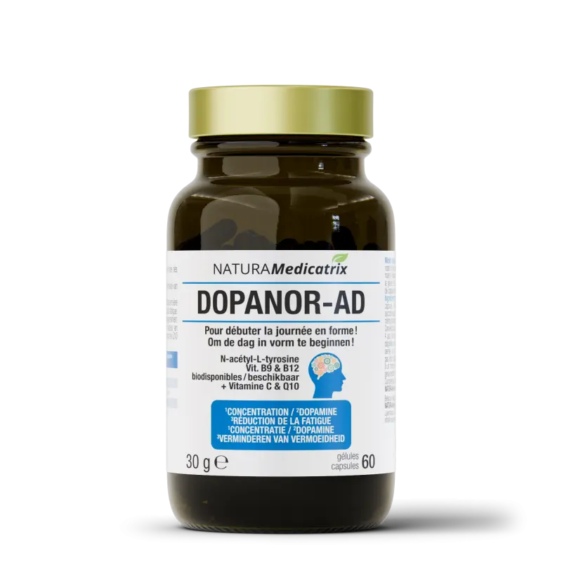Dopanor-AD 60 Kapseln - Dopamin & Konzentration | NATURAMedicatrix