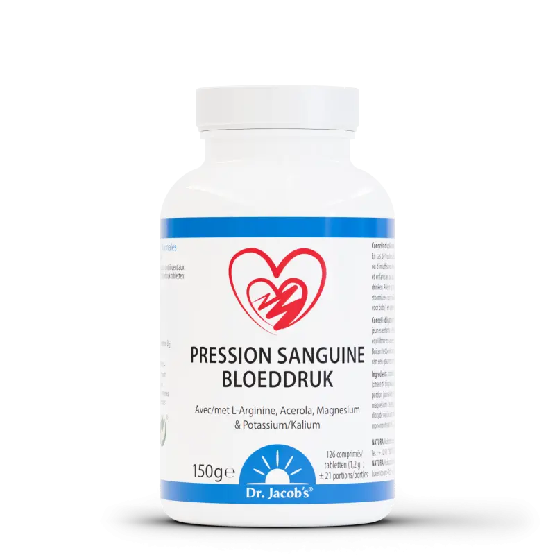 Pression sanguine - 126 comprimés - Dr. Jacob's®