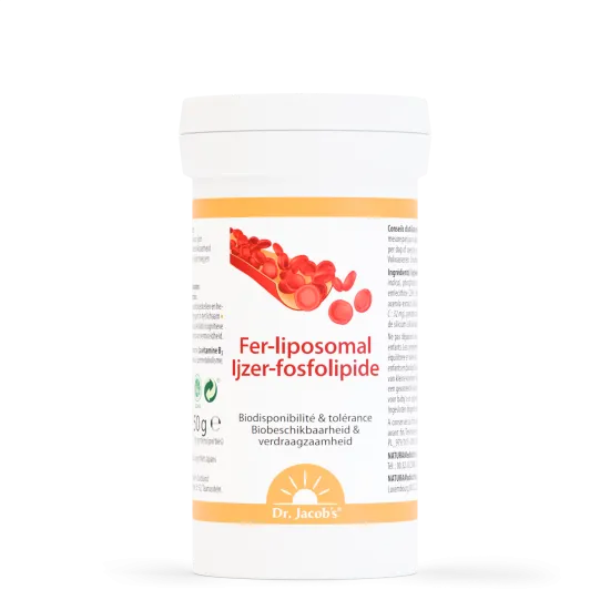 Liposomaal ijzer — 100 porties — Dr. Jacob's®