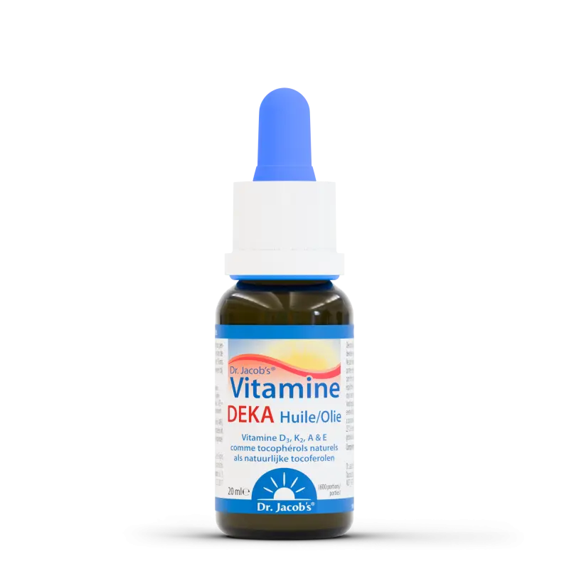 Vitamin Deka 20 ml – D3, E, K2 & A | Dr. Jacob's