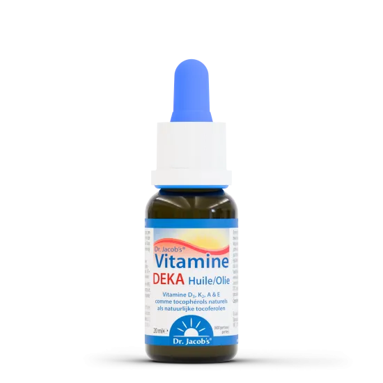 Vitamin Deka 20 ml – D3, E, K2 & A | Dr. Jacob's