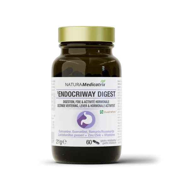 Endocrriway Digest 60 Capsules - Digestion & Loie | NATURAMedicatrix
