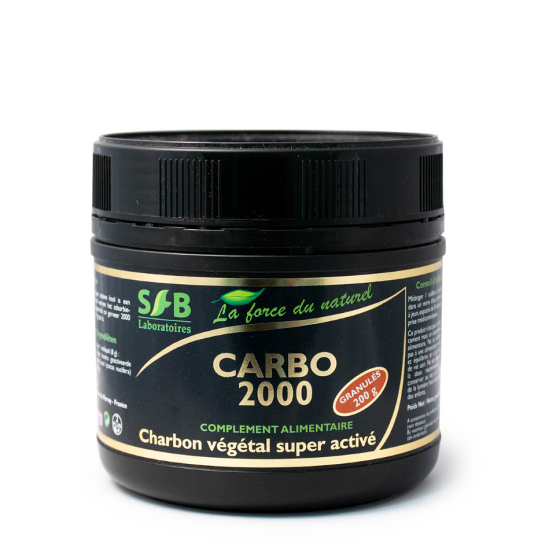 Carbo 2000 : Charbon Super Activé Granulés - 450 g