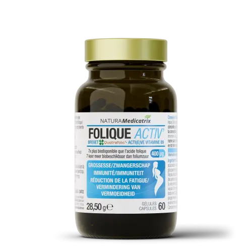 Folique activ' (vitamine B9) — 60 gélules — Immunité