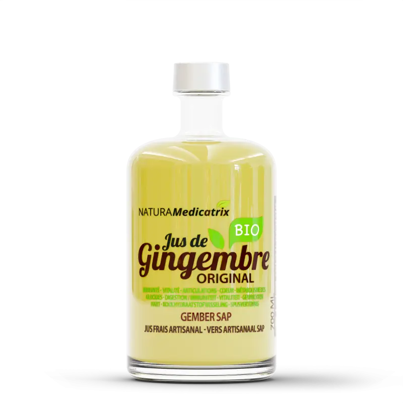 Jus de Gingembre Original Bio - 700ml - NATURAMedicatrix