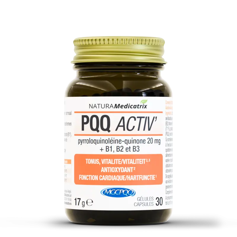PQQ activ' - 30 gélules - NATURAMedicatrix