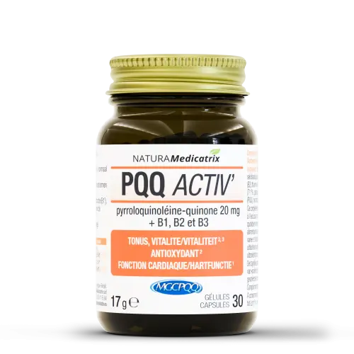 PQQ activ' - 30 gélules - NATURAMedicatrix
