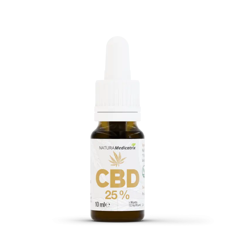 CBD 25% - Huile TCM de coco - 10ml - NATURAMedicatrix