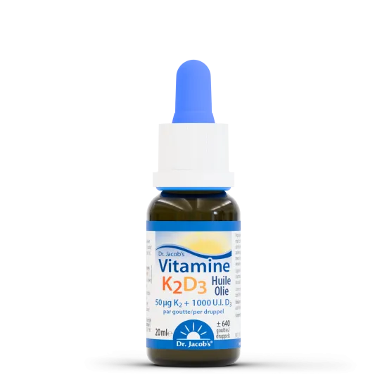 Vitamin K2D3 - (± 640 drops) 20 ml - Dr. Jacob's®