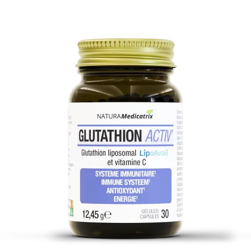 Glutathion activ' (forme liposomale) - 30 gélules - NATURAMedicatrix