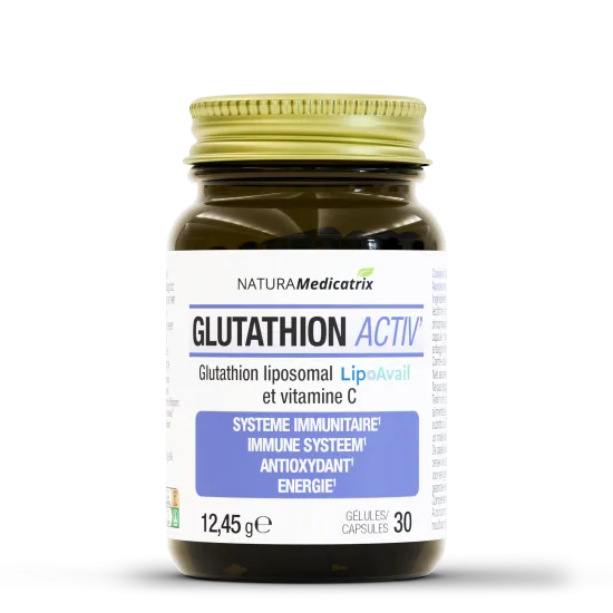 Glutathion activ' 30 capsules - liposomale glutathion | NATURAMedicatrix
