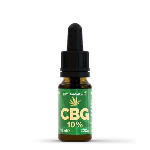 CBG 10% cannabigérol — 10 ml (± 200 gouttes) — NATURAMedicatrix