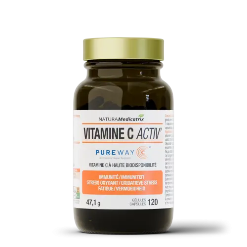 Vitamine C activ' — 120 gélules — NATURAMedicatrix