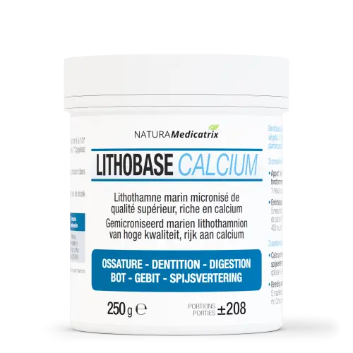 LithoBase Calcium — 250g — NATURAMedicatrix
