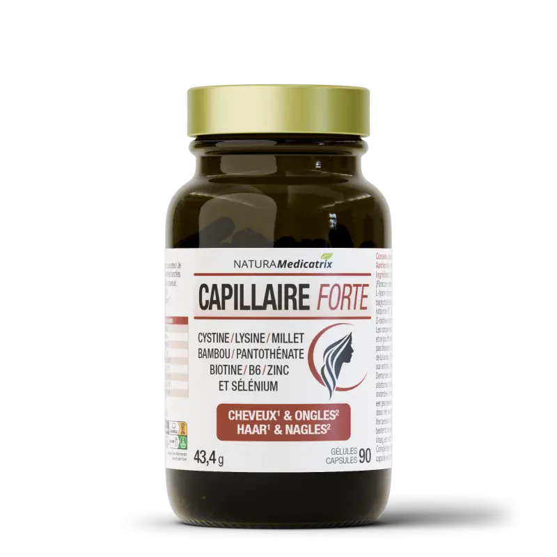 Sterke capillaire 90 capsules - haar & nagels | NATURAMedicatrix