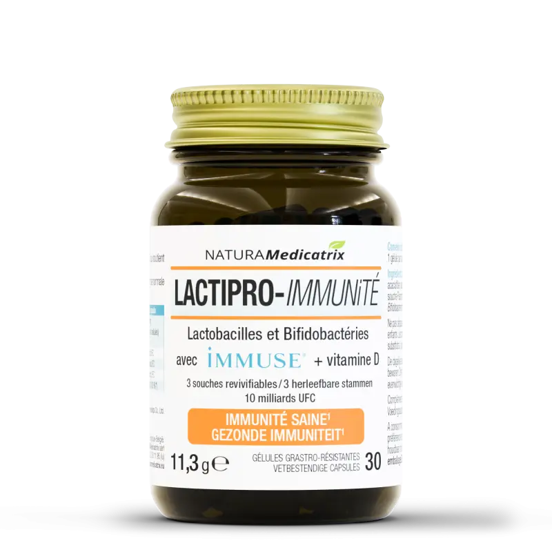 Lactipro-Immunité — 30 gélules — NATURAMedicatrix