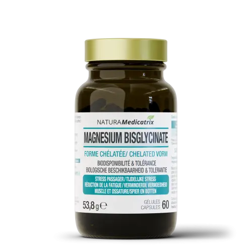Magnesium Bisglycinate - 90 gélules - NATURAMedicatrix