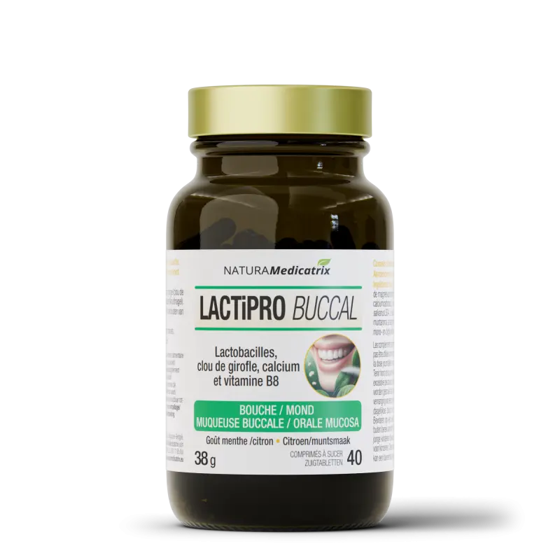 Lactipro Buccal - 40 comprimés à sucer - NATURAMedicatrix