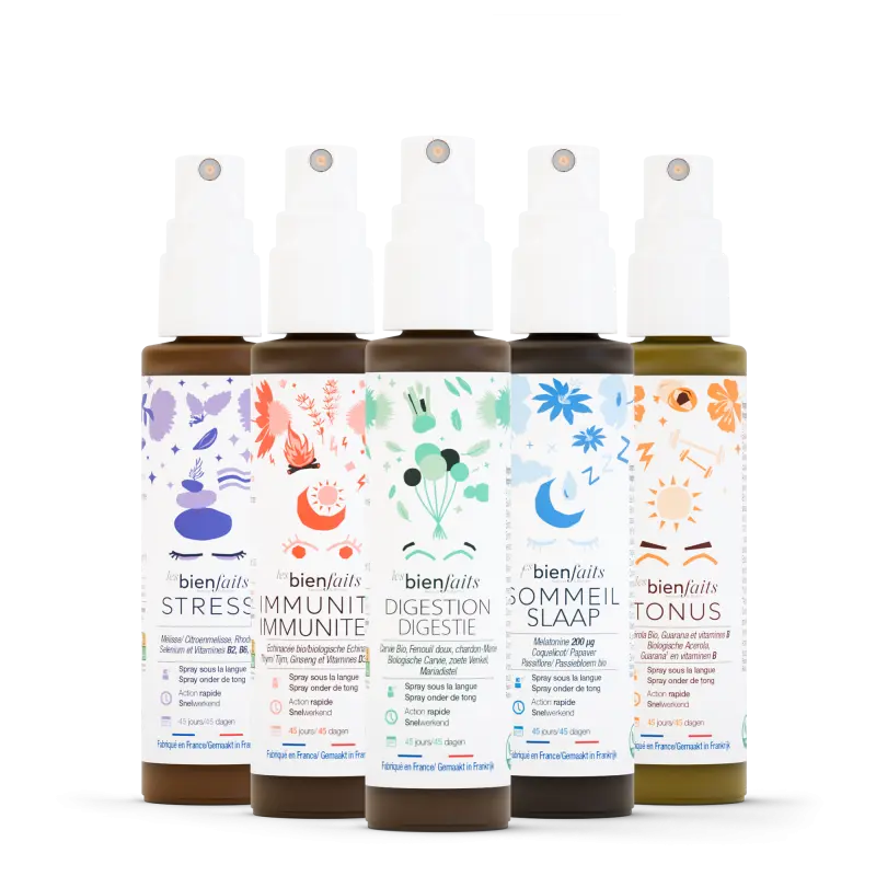 Pack 'les bienfaits' (5x spray)