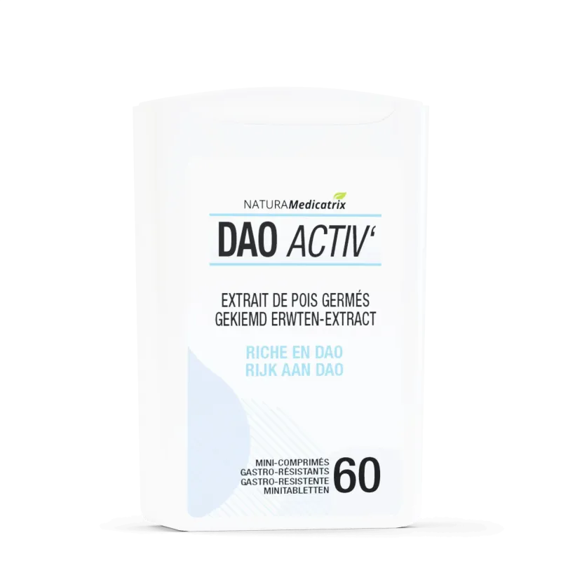Dao activ' 60 tabletten - groente en histamine | NATURAMedicatrix