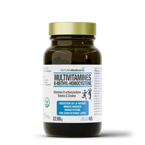 Multivitamines (B-Methyl-Homocysteine) — 60 gélules — NATURAMedicatrix