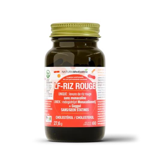 LF-Riz Rouge — 60 gélules — NATURAMedicatrix