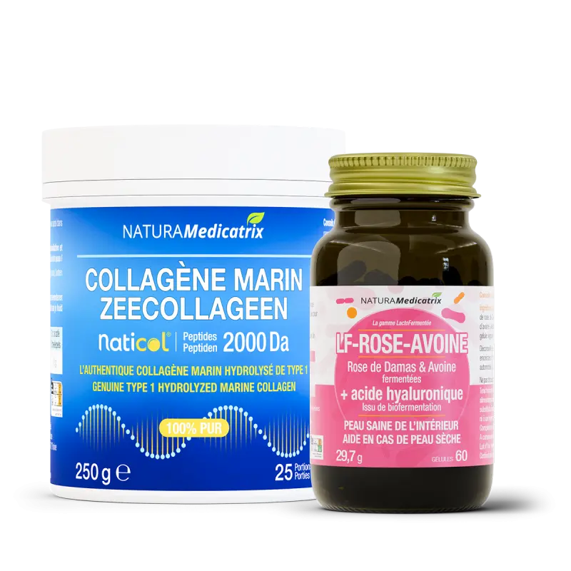 Pack Peau Rayonnante (collagène, acide hyaluronique)