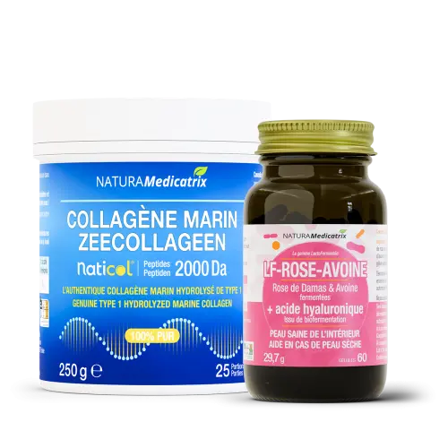 Pack Peau Rayonnante (collagène, acide hyaluronique)