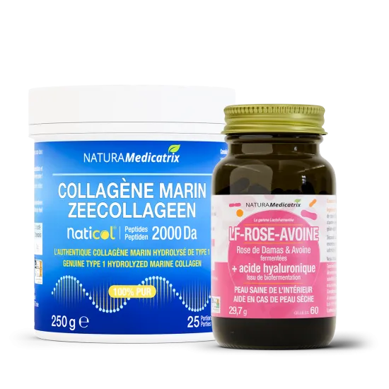 Paket Strahlende Haut (Kollagen, Hyaluronsäure) | NATURAMedicatrix
