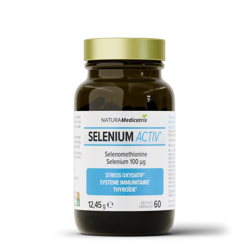 Sélénium activ' - 60 gélules - NATURAMedicatrix
