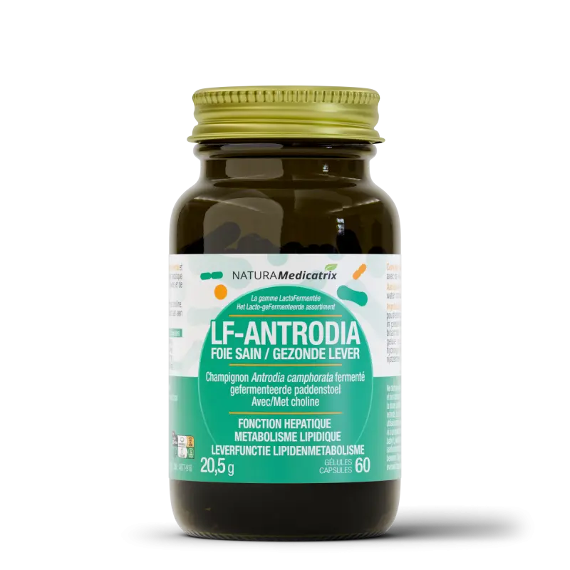 LF-Antrodia (foie sain) - 60 gélules - NATURAMedicatrix