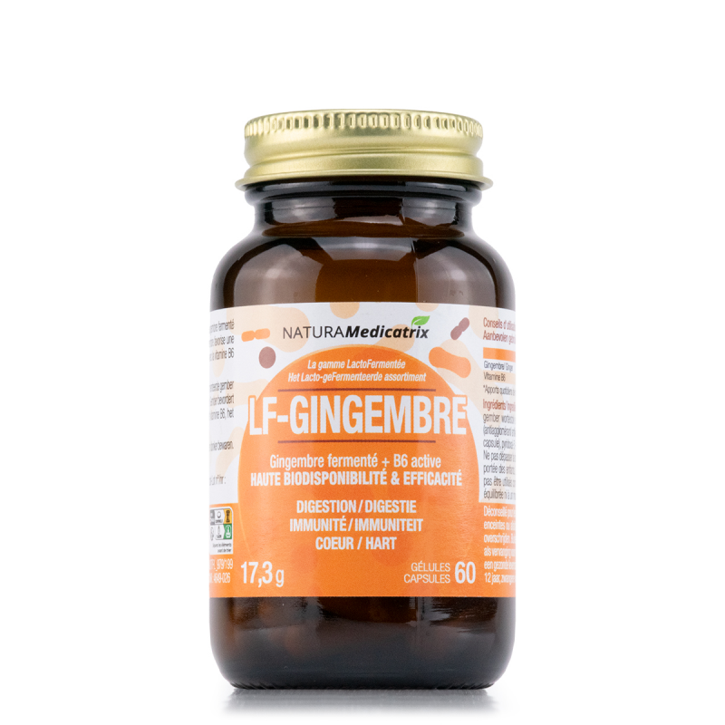 ▷ LF-GINGEMBRE — 60 gélules — NATURAMedicatrix