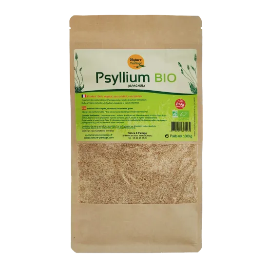 Bio Blondes Psyllium 300 g - Transit & Fasern | Nature & Partage