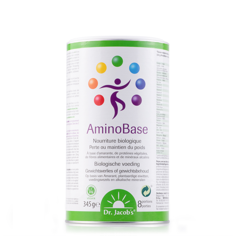 ▷ AminoBase - Substitut de repas complet 100% végétal & naturel