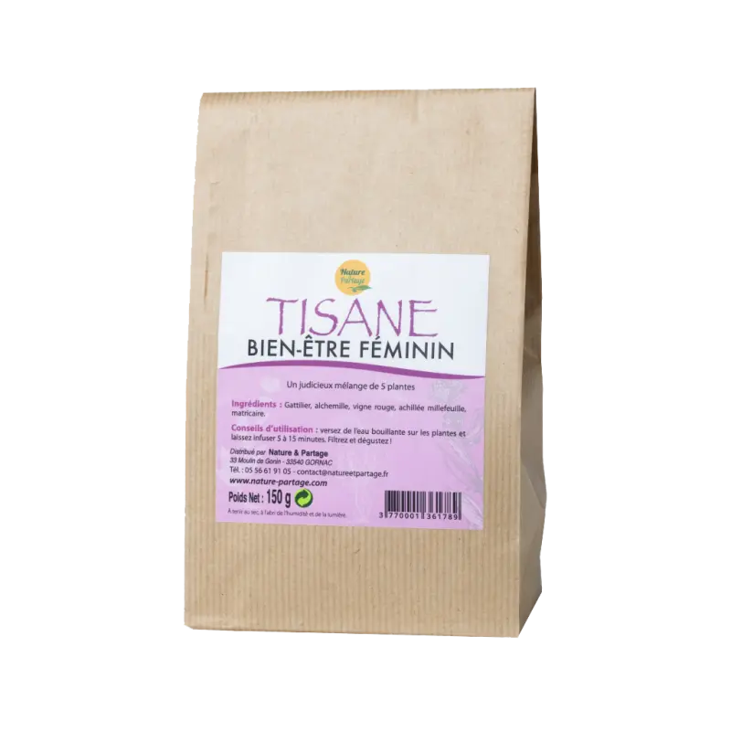 Women's Wellbeing Herbal Tea - 150 g - Nature & Partage