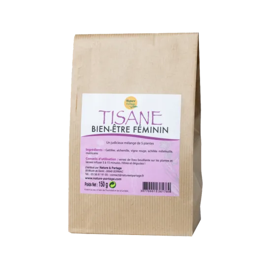 Women's Wellbeing Herbal Tea - 150 g - Nature & Partage