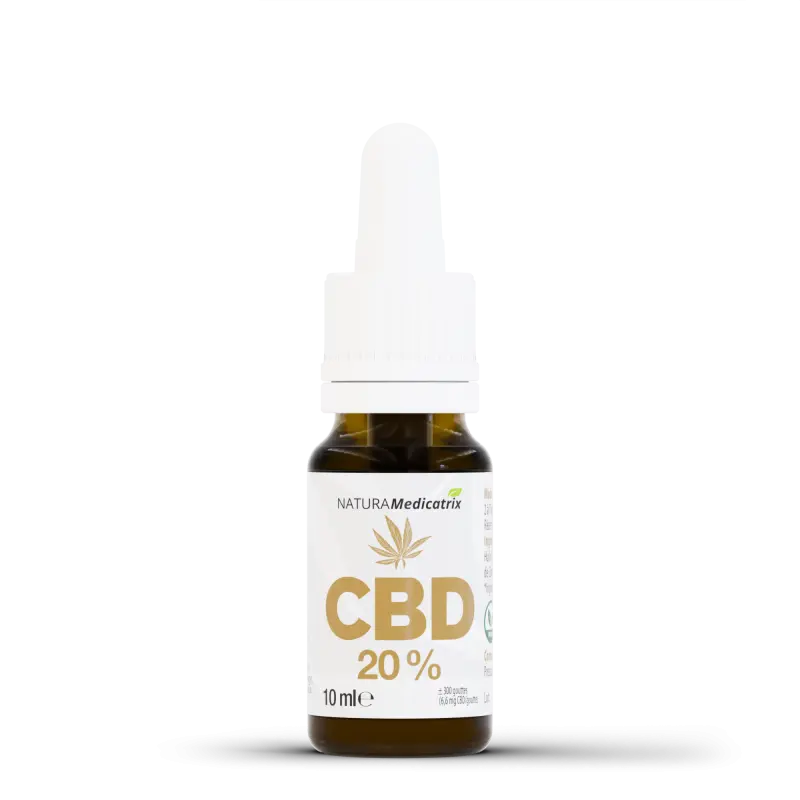 CBD 20% - Huile TCM de coco - 10ml