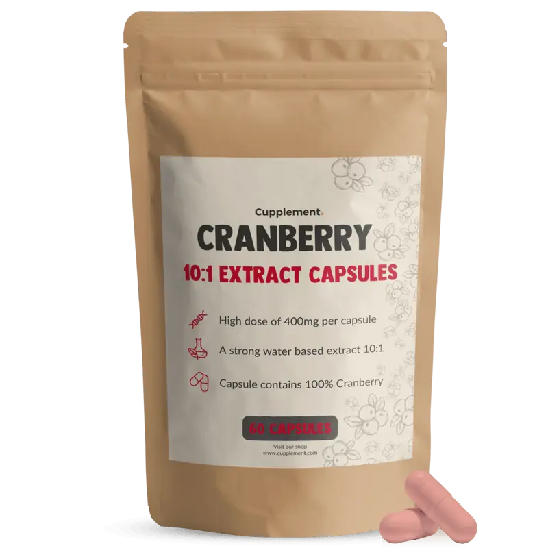 Cranberry extract (canneberge) - 60 gélules - Cupplement