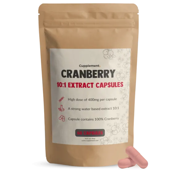 Cranberry extract - 60 capsules - Cupplement